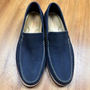 Tommy Bahama Men’s Navy Leather Shoes Size 10.5M